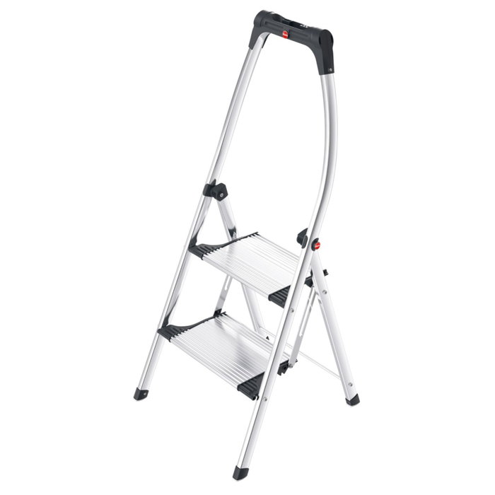 Hailo K100 TopLine Escalera de tijera de 2 peldaños Hailo K100 TopLine Escalera de tijera de 2 peldaños