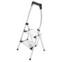 Hailo K100 TopLine Escalera de tijera de 2 peldaños