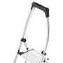 Hailo K100 TopLine Escalera de tijera de 2 peldaños