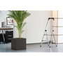 Hailo K100 TopLine Escalera de tijera de 2 peldaños
