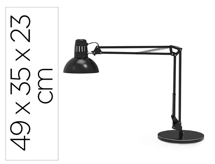Maul Lámpara de escritorio metal 57W 1800lm negra