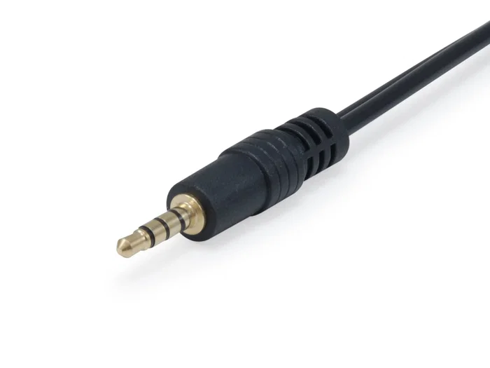 Equip Cable divisor de audio 147943, 1,5 m, 2 x 3,5 mm Hembra a 3,5 mm Macho, Negro
