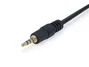 Equip Cable divisor de audio 147943, 1,5 m, 2 x 3,5 mm Hembra a 3,5 mm Macho, Negro