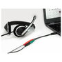 Equip 147943 Cable Divisor de Audio 1,5 m 2 x 3,5mm Hembra a 3,5mm Macho Negro