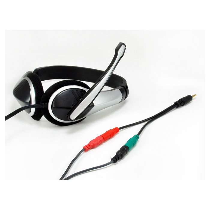 Equip 147943 Cable Divisor de Audio 1,5 m 2 x 3,5mm Hembra a 3,5mm Macho Negro