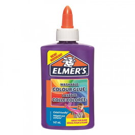 Elmer's 2109502 Pegamento Líquido Morado Opaco, 147 ml