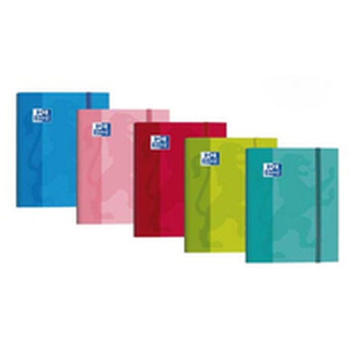 Oxford Carpeta School DIN A4+ con solapas y tapa extra dura, colores surtidos