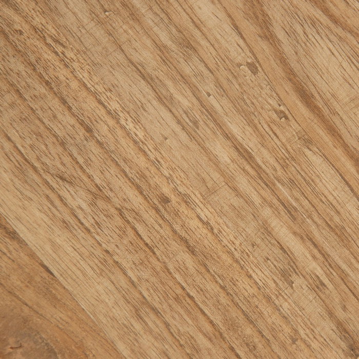 Mesa Auxiliar Natural Madera Mindi Salón 40 X 40 X 45 cm
