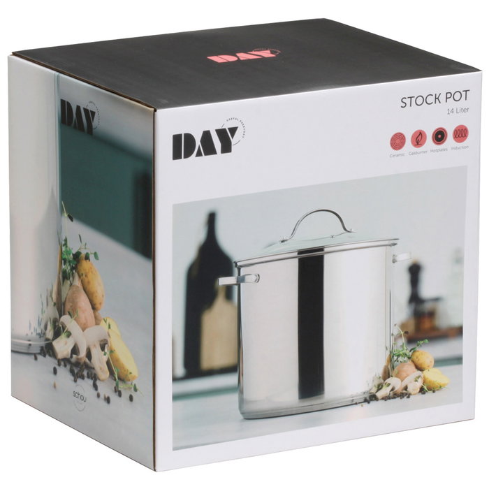 Day Olla Con T 14 L, Diámetro 28 cm, Altura 24 cm