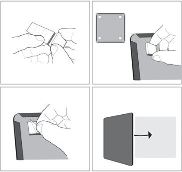 Nobo Planificador Semanal Magnético Violeta 140x360 mm