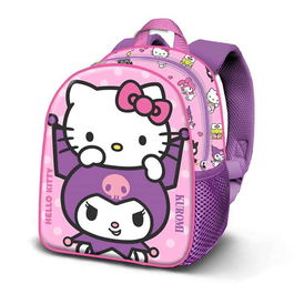 Karactermania Mochila 3D Hello Kitty Playful Preescolar 26x11x31 cm Rosa Polyester/EVA