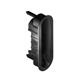 KOBLENZ Cerradero Mecánico Spinoff Basic para Puertas Interiores - Acero - Acabado Negro Mate Ref. 797.484