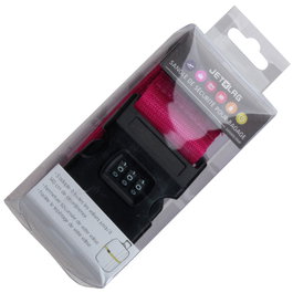 Jet Lag Correa de Seguridad para Maleta con Contraseña de 3 Dígitos y 140 cm de Longitud