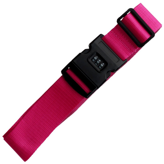 Jet Lag Correa de Seguridad para Maleta con Contraseña de 3 Dígitos y 140 cm de Longitud