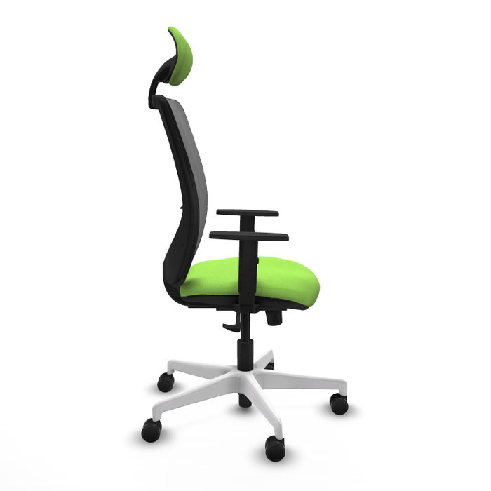 PIQUERAS Y CRESPO Silla de oficina Zulema con mecanismo Sincro, Pistacho y Gris PIQUERAS Y CRESPO Silla de oficina Zulema con mecanismo Sincro, Pistacho y Gris