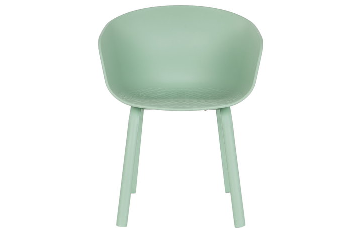 DKD Home Decor Silla PP Metal Verde Menta