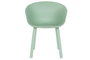 DKD Home Decor Silla PP Metal Verde Menta