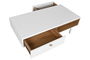 DKD Home Decor Mesa Centro Urban Blanco Natural MDF 120x60x40 cm
