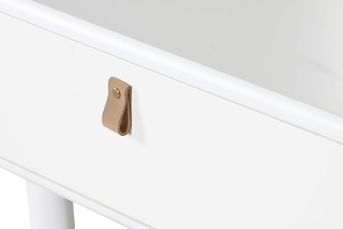 DKD Home Decor Mesa Centro Urban Blanco Natural MDF 120x60x40 cm