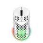 Trust GXT 929 Helox Ratón Gaming Inalámbrico Ultraligero para Mano Derecha, 4800 DPI, Iluminación LED RGB, Batería Recargable, Blanco