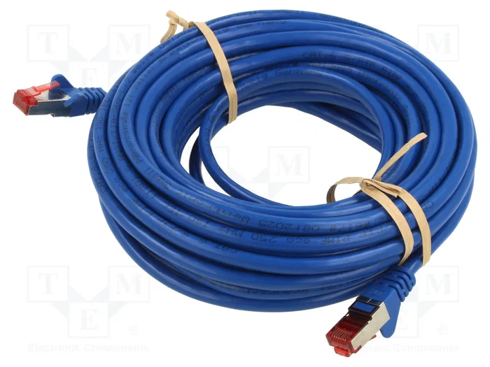GOOBAY Patch cord Cat 6 S/FTP 10m azul