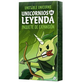 Unstable Unicorns Expansión Unicornios de Leyenda TEEUU05ES Juego de Cartas en Español