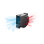 DeLOCK Ventilador radial 12 V CC 40 x 40 x 20 mm 3-Pin Negro
