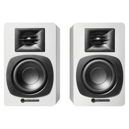 Audio-Technica AT-SP3X Altavoces activos de estantería Bluetooth, Blanco