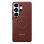 SAMSUNG Carbon Magnet Case para Galaxy S26 Ultra, Rojo