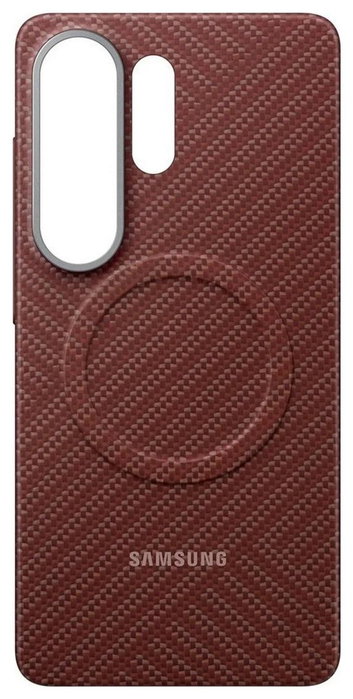 Samsung M3 Carbon Magnet Case Galaxy S26 Ultra, Rojo