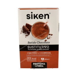 SIKEN Batido Sustitutivo Chocolate 6 Sobres