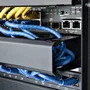 StarTech Panel de gestión de cables horizontal 1U con cubierta