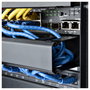StarTech Panel de gestión de cables horizontal 1U con cubierta