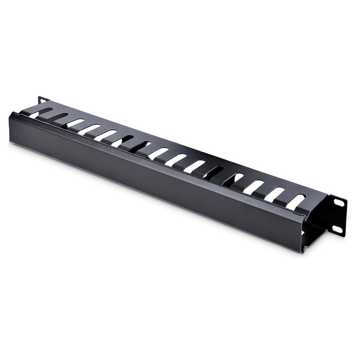 StarTech Panel de Gestión de Cables 1U / Canaleta para Rack Server - STARTECH.COM 1 HE 19 Zoll, Negro, Acero, Incluye Tornillos StarTech Panel de Gestión de Cables 1U / Canaleta para Rack Server - STARTECH.COM 1 HE 19 Zoll, Negro, Acero, Incluye Tornillos
