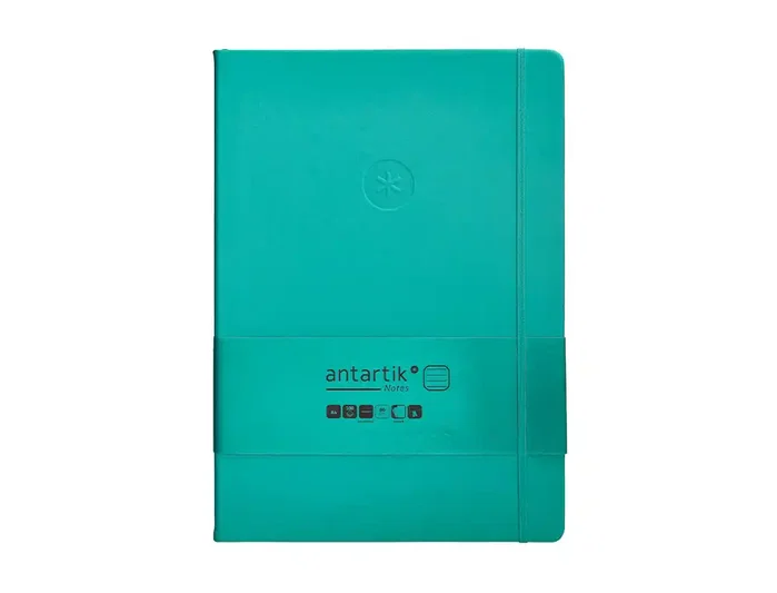 Antartik Cuaderno Antartik Notes Tapa Dura A4 Hojas Rayas Turquesa 100 Hojas 80 gr FSC Antartik Cuaderno Antartik Notes Tapa Dura A4 Hojas Rayas Turquesa 100 Hojas 80 gr FSC