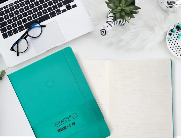 Antartik Cuaderno Antartik Notes Tapa Dura A4 Hojas Rayas Turquesa 100 Hojas 80 gr FSC Antartik Cuaderno Antartik Notes Tapa Dura A4 Hojas Rayas Turquesa 100 Hojas 80 gr FSC