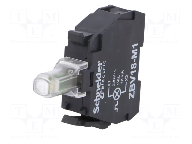 SCHNEIDER ELECTRIC Elemento iluminador Harmony XB4 Blanco 22mm