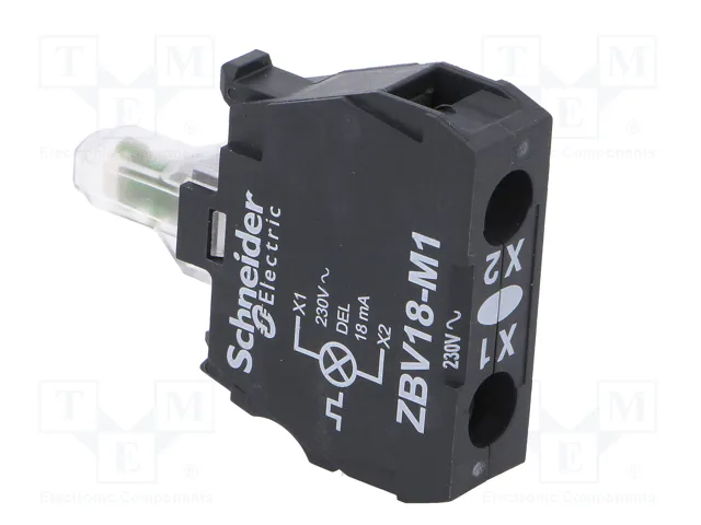 SCHNEIDER ELECTRIC Elemento iluminador Harmony XB4 Blanco 22mm
