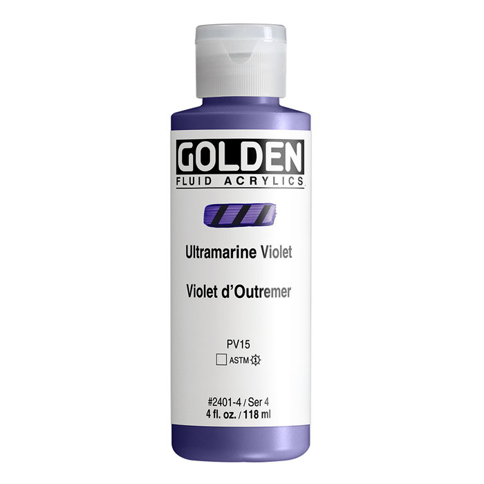 Golden Fluid Colores Acrílicos Violet Ultramar 118 ml Golden Fluid Colores Acrílicos Violet Ultramar 118 ml