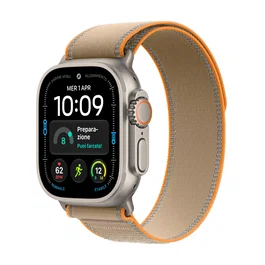 Apple Watch Ultra 4 GPS + Cellular 49mm Titanio Natural con Correa Sand Trail Loop M/L