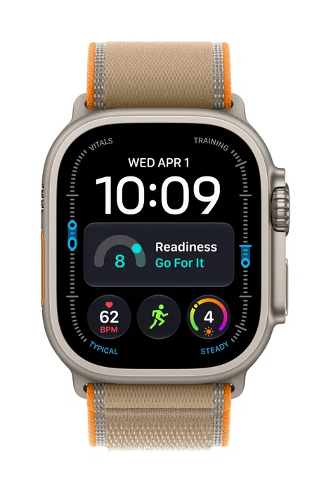 Apple Watch Ultra 4 GPS + Cellular 49mm Titanio Natural con Loop Trail Arena M/L