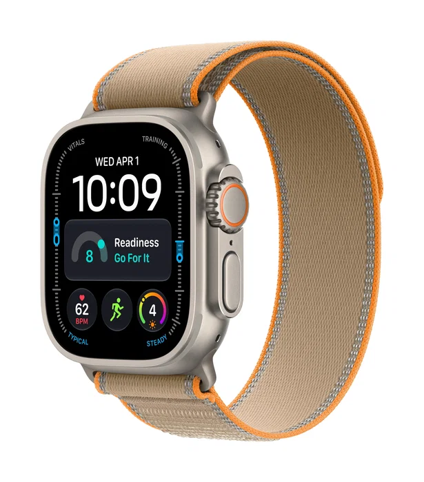 Apple Watch Ultra 4 GPS + Cellular 49mm Titanio Natural con Loop Trail Arena M/L