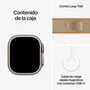Apple Watch Ultra 4 GPS + Cellular 49mm Titanio Natural con Loop Trail Arena M/L