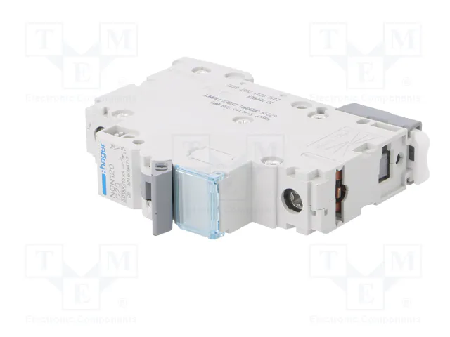 HAGER Interruptor magnetotérmico NCN 20A 1 polo 10kA