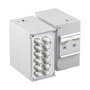 EFB Elektronik EFB Hutschienenbox Frontblende leer fr 12x ST-Simplex 53705.5V2B Gris