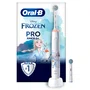 Oral-B Pro Junior Frozen Cepillo de Dientes Eléctrico para Niños - 14876673 - Giratorio, 3 Modos, Sensor de Presión, Temporizador 4x30s, Suave, Multicolor, Recomendado +6 Años