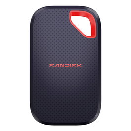 SanDisk Extreme Portable SSD V3 2TB USB-C 3.2 Gen 2x2 2000 MB/s IP65 Rojo/Azul Unidad de Estado Sólido Externa con Cifrado de Hardware