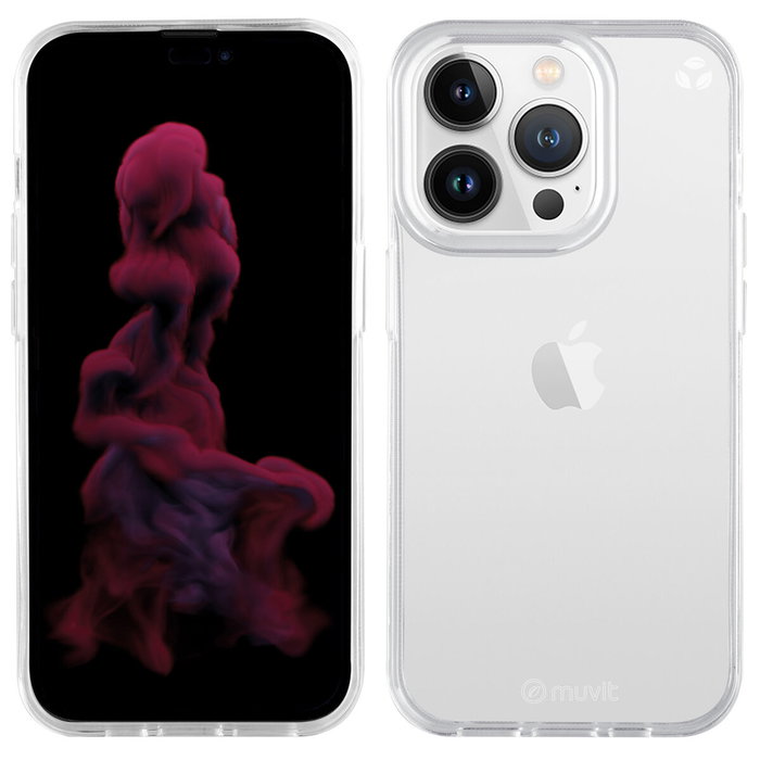 Muvit Funda Recycletek para Apple iPhone 14 Pro Transparente Muvit Funda Recycletek para Apple iPhone 14 Pro Transparente