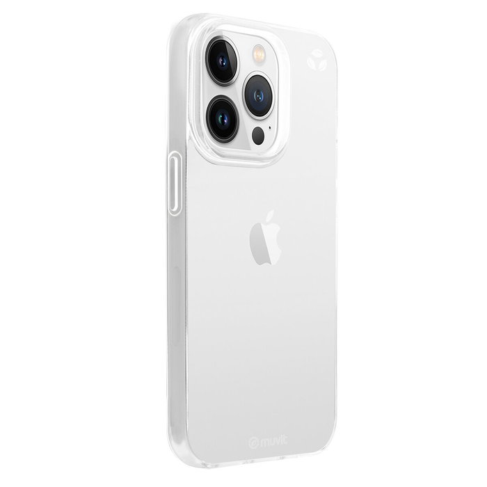 Muvit Funda Recycletek para Apple iPhone 14 Pro Transparente Muvit Funda Recycletek para Apple iPhone 14 Pro Transparente