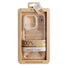 Muvit Funda Recycletek para Apple iPhone 14 Fabricada con Material Reciclado